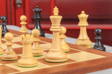 The Capablanca Chess Edition - Reykjavik II Series Chess Pieces - 3.75