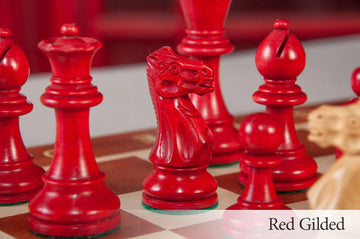 The Library Grandmaster Chess Set, Box, & Board Combination