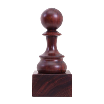 Decorative Wood Chess Piece - Pawn