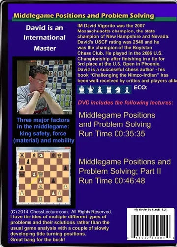 Middlegame Positions and Problem Solving - Chess Lecture - Volume 107