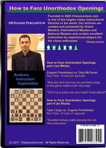 E-DVD How to Face Unorthodox Openings - Chess Lecture - Volume 15