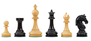 The Lucca Series Artisan Chess Pieces - 4.4" King