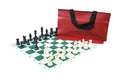 Superior Chess Set Combination with Thin Mousepad Board - Single Weighted Regulation Pieces | Thin Mousepad Board | Superior Bag