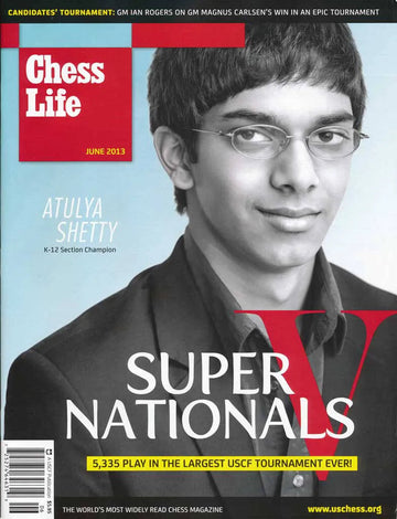 CLEARANCE - Chess Life Magazine - June 2013 Issue