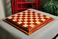 PRE-ORDER - Signature Contemporary Chess Board - BLOODWOOD  / BIRD'S EYE MAPLE - 2.5