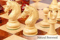 The Lucca Series Artisan Chess Pieces - 4.4