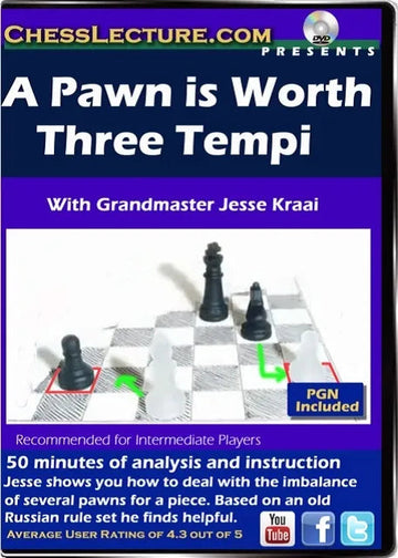 A Pawn is Worth Three Tempi - Chess Lecture - Volume 94