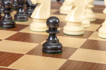 The Polish Series Plastic Chess Pieces - 3.75