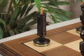 The Camaratta Collection - The Biedermeier Pre-Staunton Vintage Series Luxury Chess Pieces - 4.4