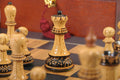 The Burnt Golden Rosewood Zagreb Series Chess Set, Box, & Satin Board Combination