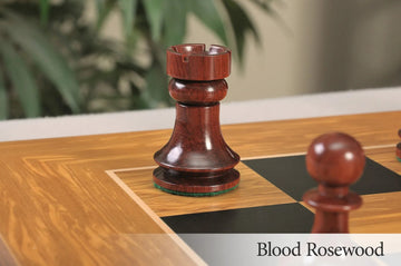 CLEARANCE - The Hungarian II Series Chess Pieces - 3.875