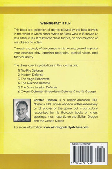 Catastrophes & Tactics in the Chess Opening - Volume 7: Minor Semi-Open Games