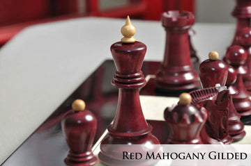 The Gilded Zagreb '59 Series Chess Set, Box, & Board Combination