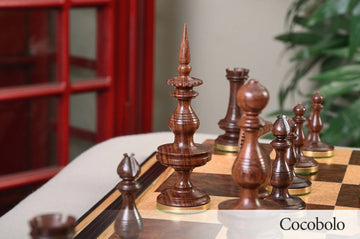 The Camaratta Collection - The Killarney Series Luxury Chess Pieces - 4.875