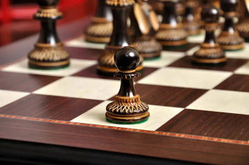 The Burnt Grandmaster Series Chess Pieces - 4.0