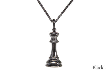 Caissa Collection Chess Pendant Necklace – KING