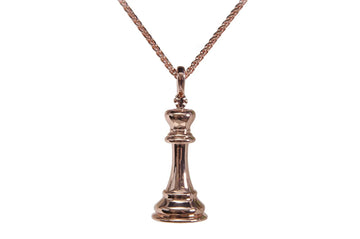 Caissa Collection Chess Pendant Necklace – KING