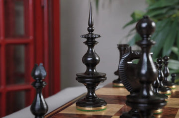 The Camaratta Collection - The Killarney Vintage Series Luxury Chess Pieces - 5