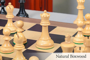 The Reykjavik II Series Chess Pieces - 3.75