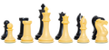 The Fischer Series Plastic Chess Pieces - 4.0