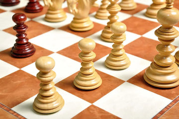 The Savano Series Luxury Wood Chess Set, Box, & Board Combination