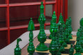 The Vizagapatam Luxury Bone Chess Pieces - 6.1