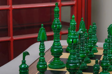 The Vizagapatam Luxury Bone Chess Pieces - 6.1