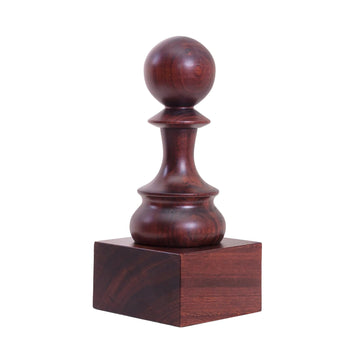 Decorative Wood Chess Piece - Pawn