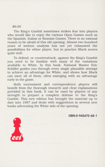 CLEARANCE - Who's afraid of the King's Gambit