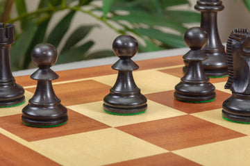 The Capablanca Chess Edition - Reykjavik II Series Chess Pieces - 3.75