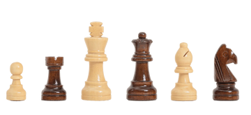 Basic Staunton Series Magnetic Chess Pieces - 2.4" King