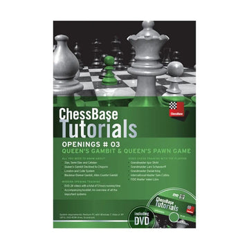 CLEARANCE - CHESSBASE TUTORIALS - Queen's Gambit and Queen's Pawn Games - VOLUME 3