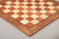 CLEARANCE - Camphor Burl and Maple Classic Traditional Chess Board - 2.5