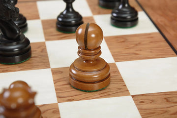 The Circa 1930 German Knubbel Vintage Series Luxury Chess Pieces - 3.5