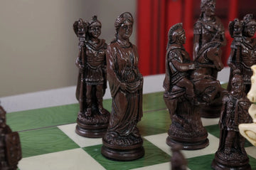 Roman Themed Chess Pieces - 4.25