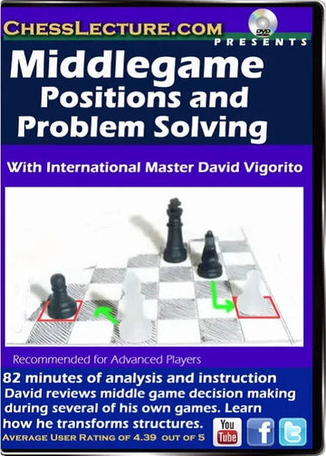 Middlegame Positions and Problem Solving - Chess Lecture - Volume 107