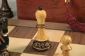 The Burnt Zagreb '59 Series Chess Set, Box, & Board Combination