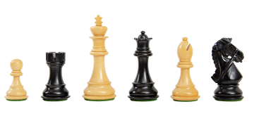 The Bridle Series Chess Pieces - 3.75" King