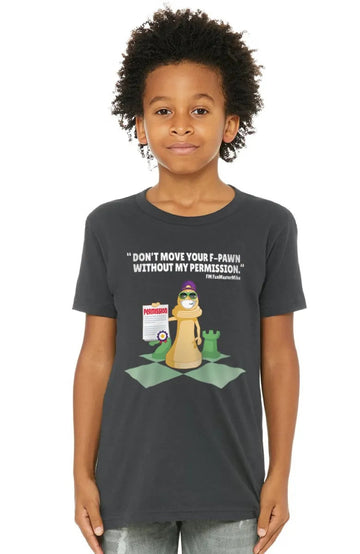 FunMasterMike "Permission Required" T-Shirt - Kid