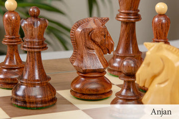 The Fischer Dubrovnik Series Chess Pieces - 3.625