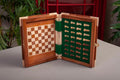 BOOK WOODEN MAGNETIC Travel Chess Set - LARGE