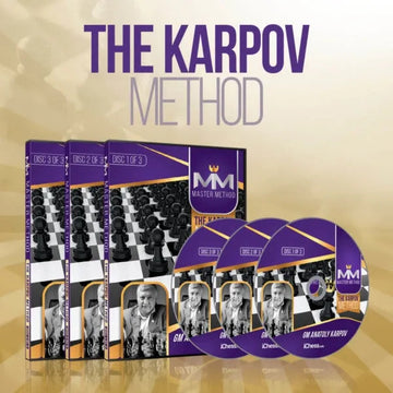 CLEARANCE - MASTER METHOD - The Karpov Method - GM Anatoly Karpov - Over 15 Hours of Content!