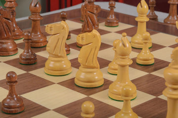The Circa 1920 Drueke No. 4 Chess Pieces - 4.0