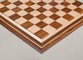 Signature Contemporary IV Luxury Chess board - BOCOTE / CURLY MAPLE - 2.5