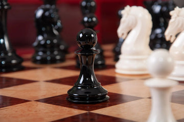 PRE-ORDER - The Mammoth Ivory Collector Series Luxury Chess Pieces - 4.4