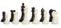 The Fischer Series Plastic Chess Pieces - 4.0