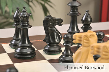 The Royale Chess Set, Box, & Board Combination