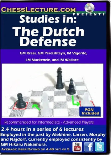 Studies in the Dutch Defense - Chess Lecture - Volume 106