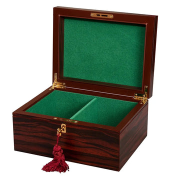 Premium Chess Box - Macassar Ebony