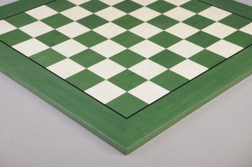 CLEARANCE - Greenwood and Maple Classic Traditional Chess Board - 2.25" Squares - Gloss Finish